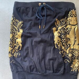 L.A.M.B. Tube top with gold detailing